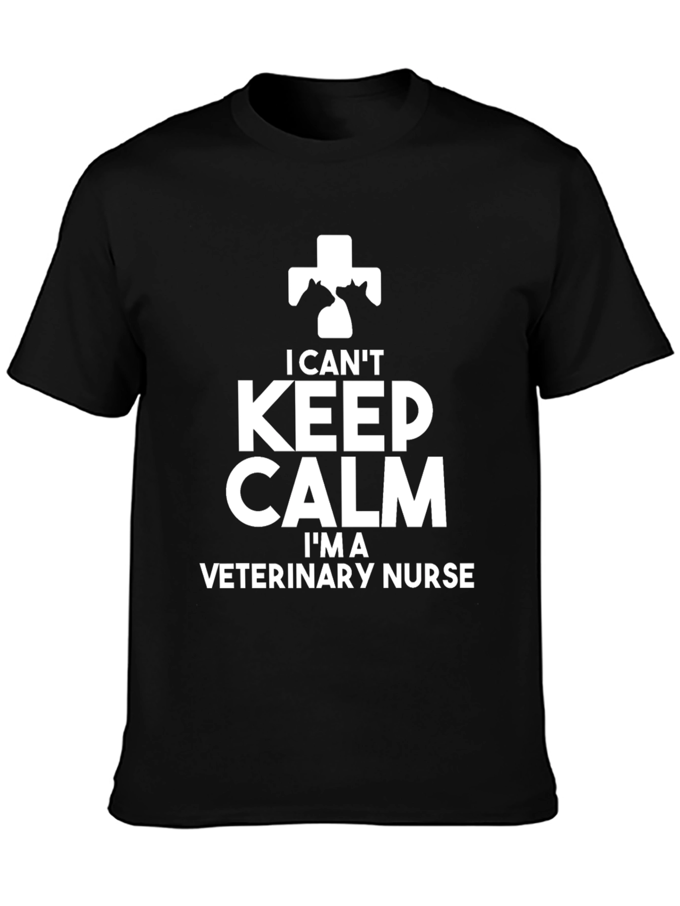Veterinary Nurse T-Shirt - I Cant Keep Calm