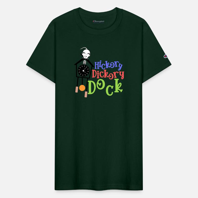 Hickory Dickory Dock – Whimsical Nursery Rhyme Art
