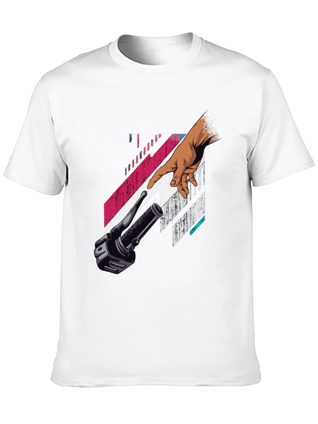 Creation Bike T-Shirt - Black Graphic Tee