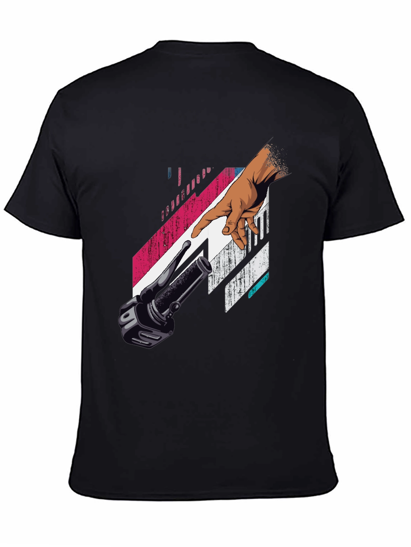 Creation Bike T-Shirt - Black Graphic Tee