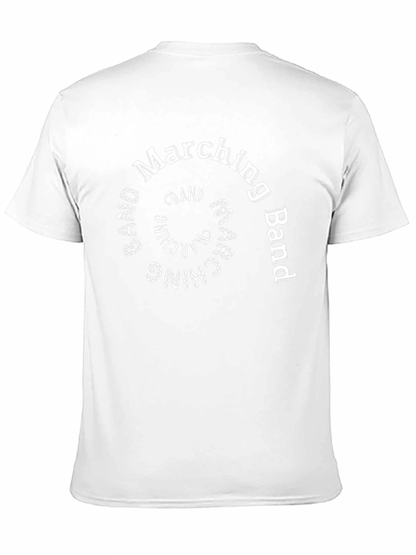 Marching Band T-Shirt - Black Cotton Tee