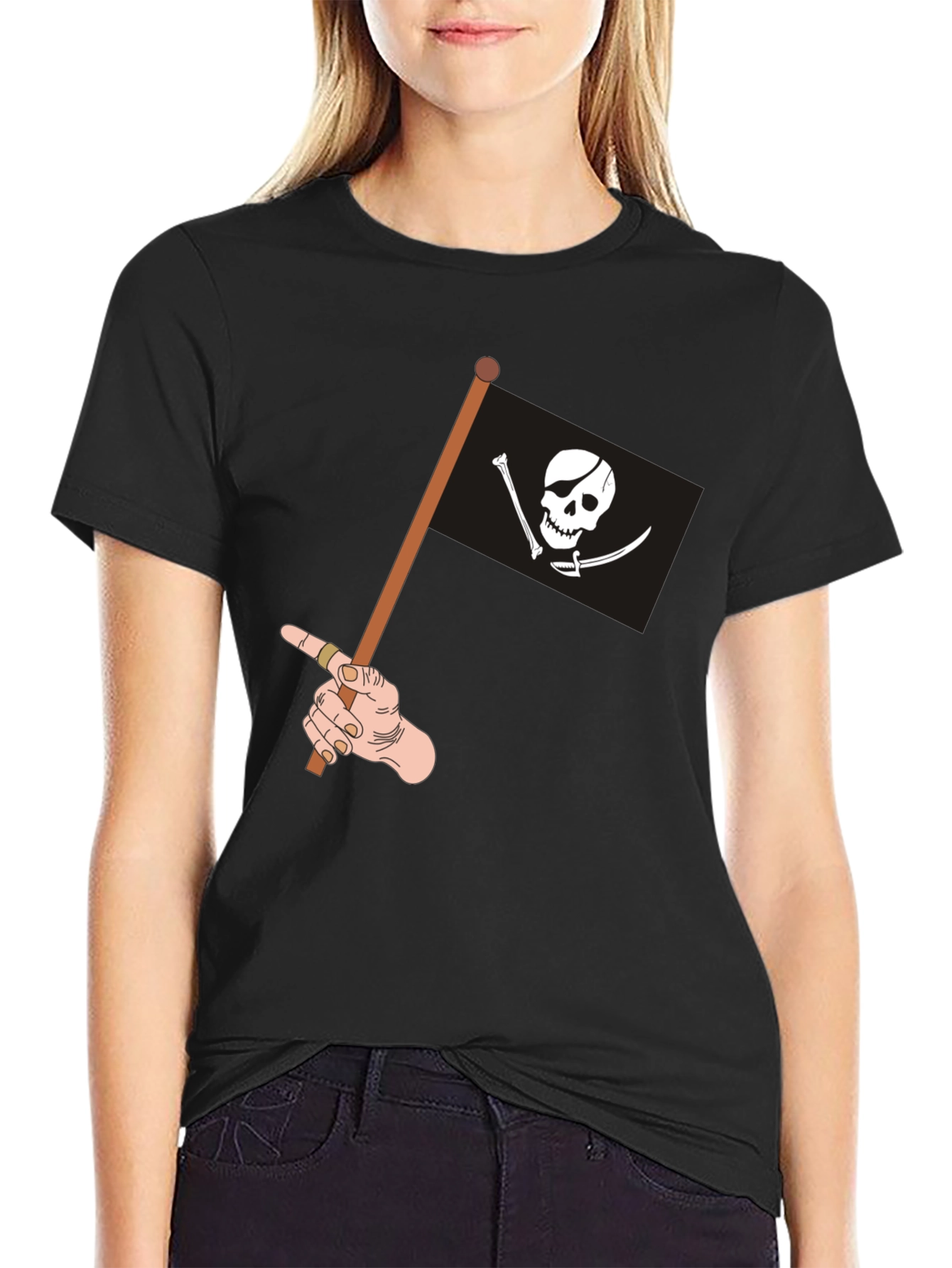 Pirate Flag Graphic Tee