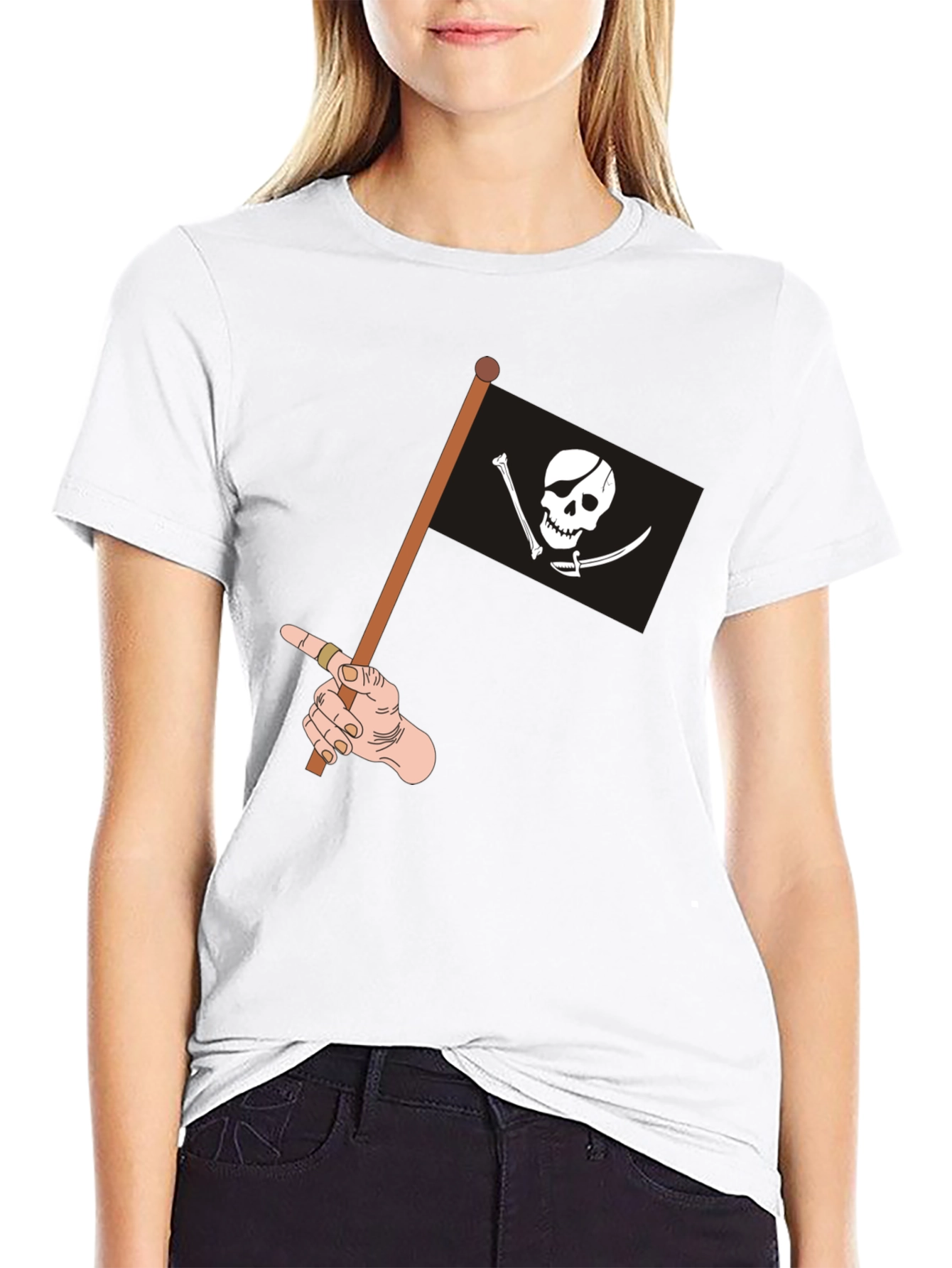 Pirate Flag Graphic Tee