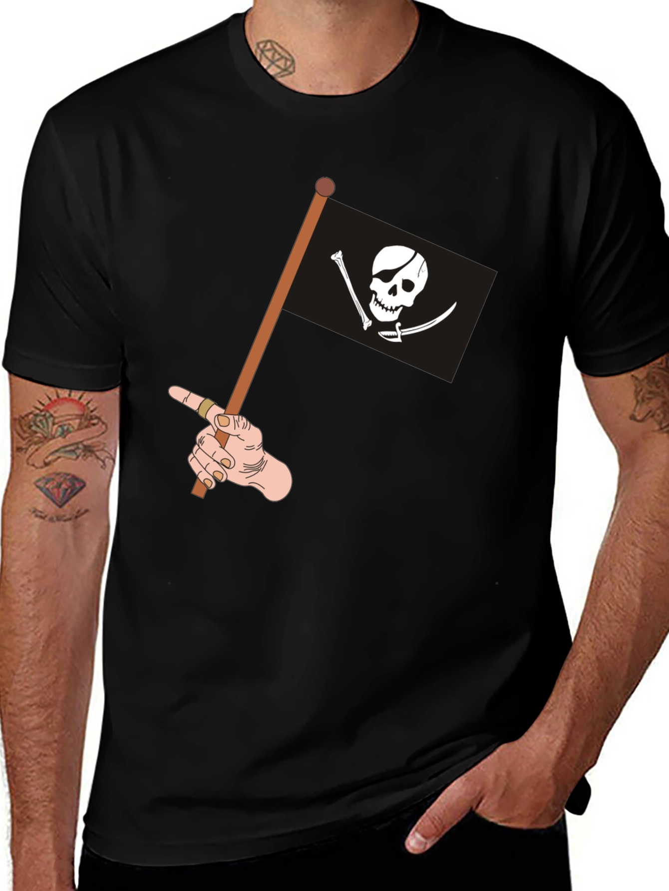 Pirate Flag Graphic Tee