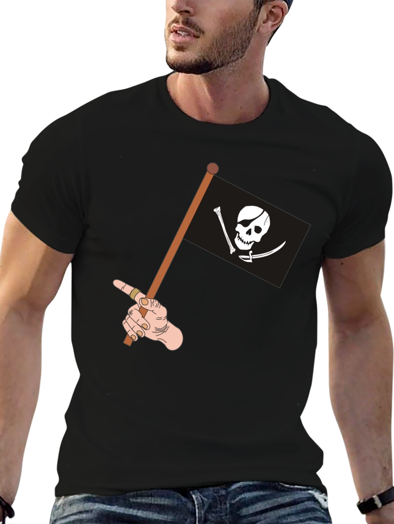 Pirate Flag Graphic Tee