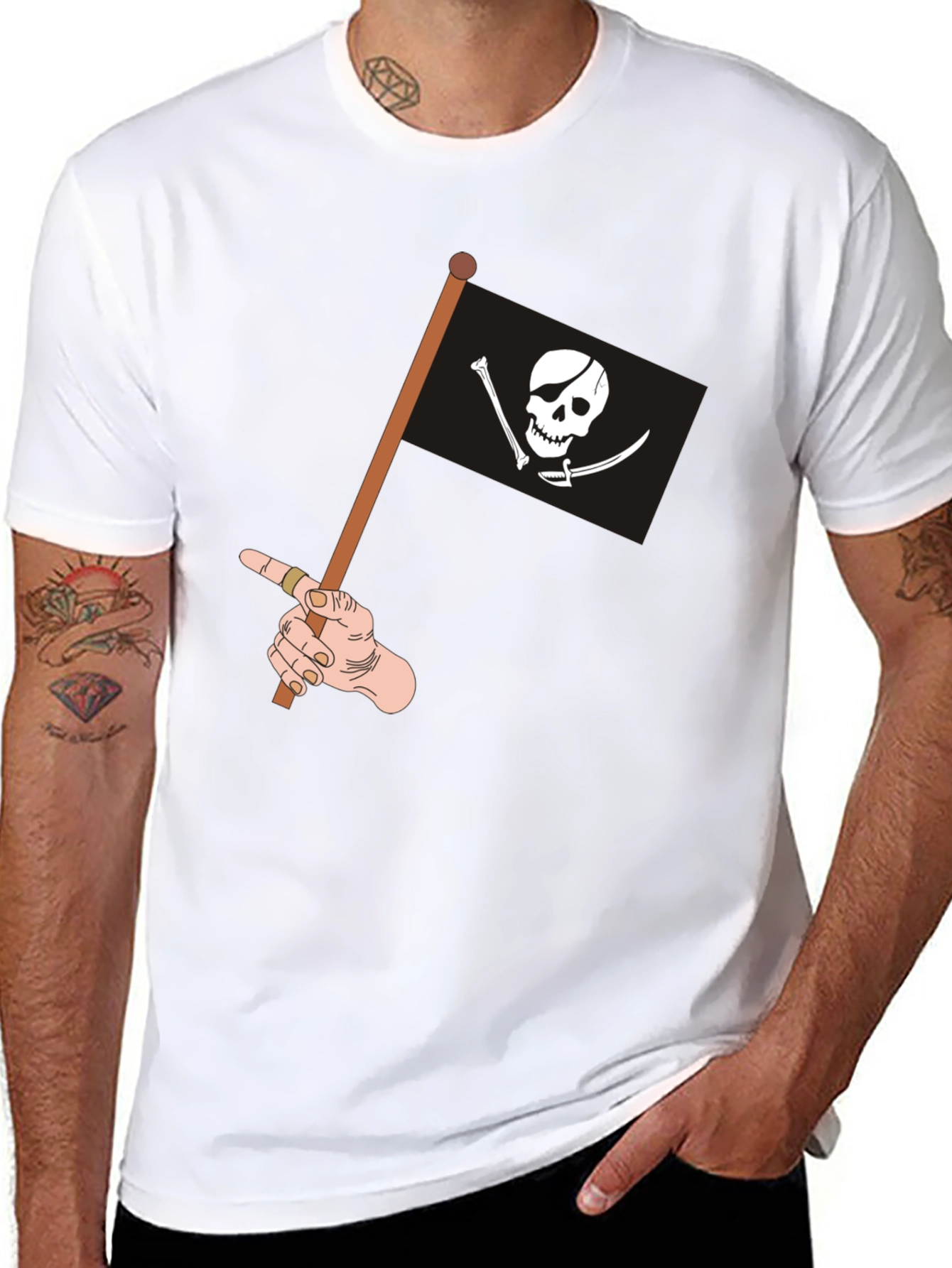Pirate Flag Graphic Tee