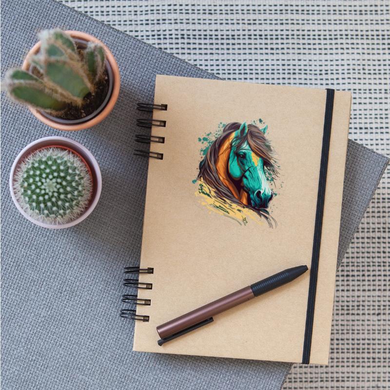 Horse Face Illustration