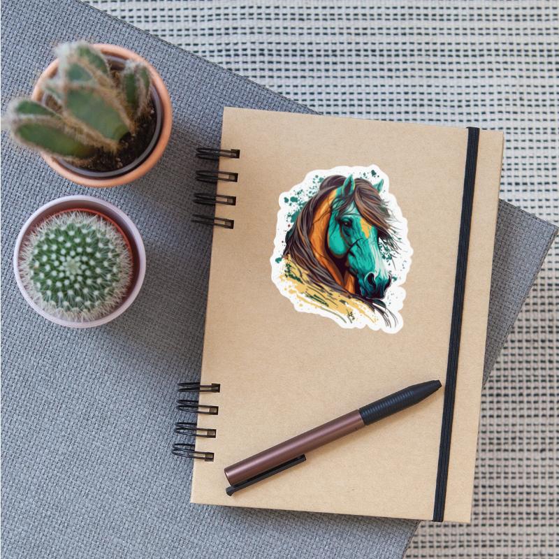Horse Face Illustration
