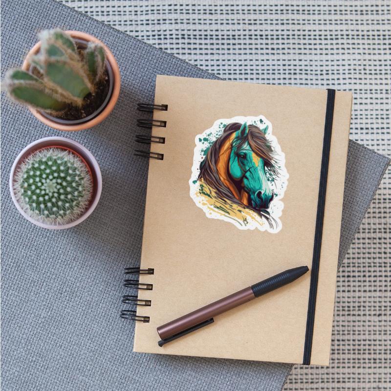 Horse Face Illustration