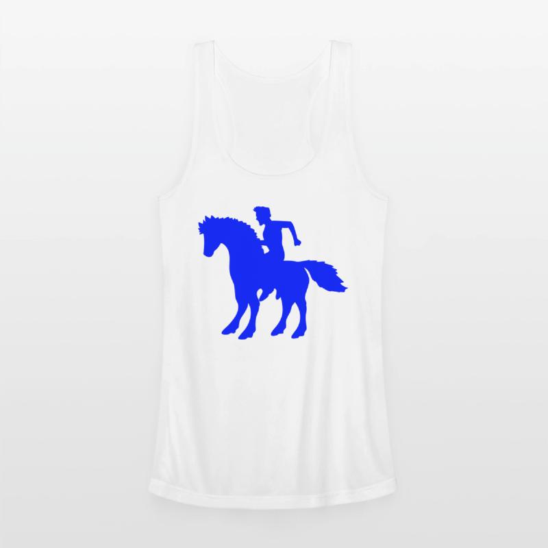 Horse Man Fast Riding Silhouette Cool Rider Boy