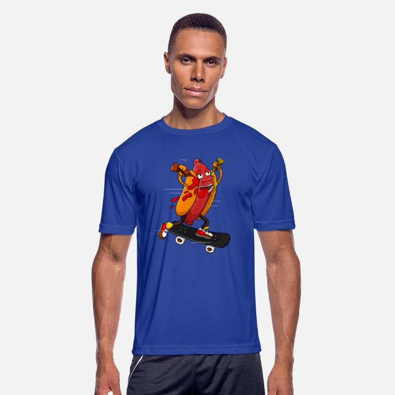 Hotdog Skater Funny Skating Bratwurst