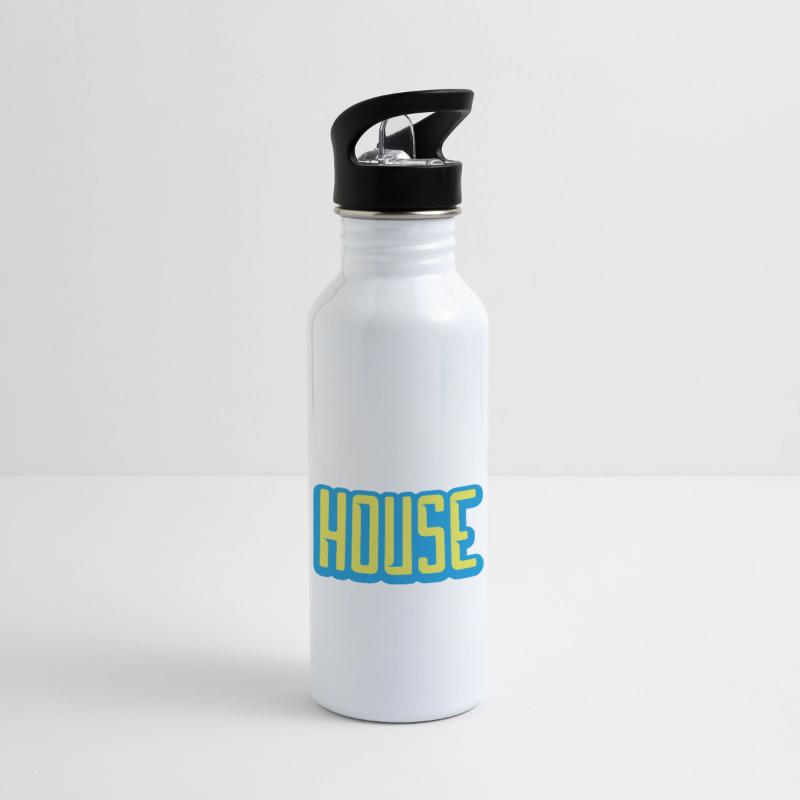 House lettering logo design