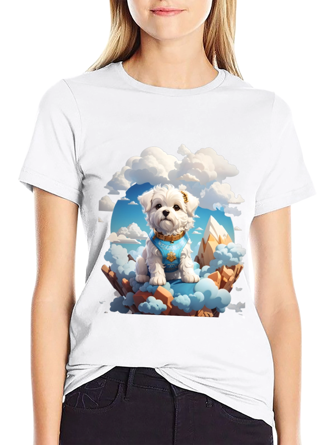 Dog in the Clouds T-Shirt
