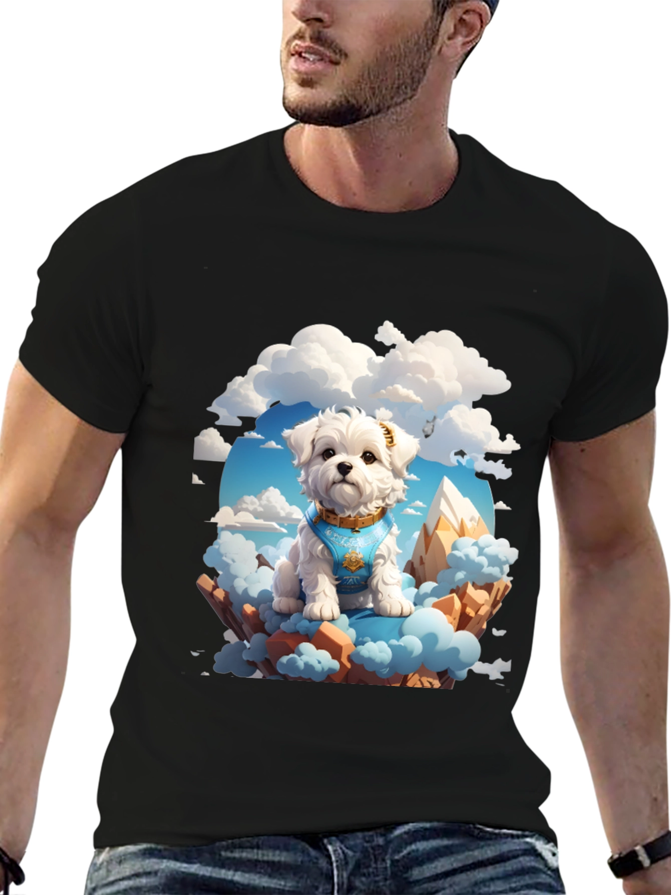 Dog in the Clouds T-Shirt