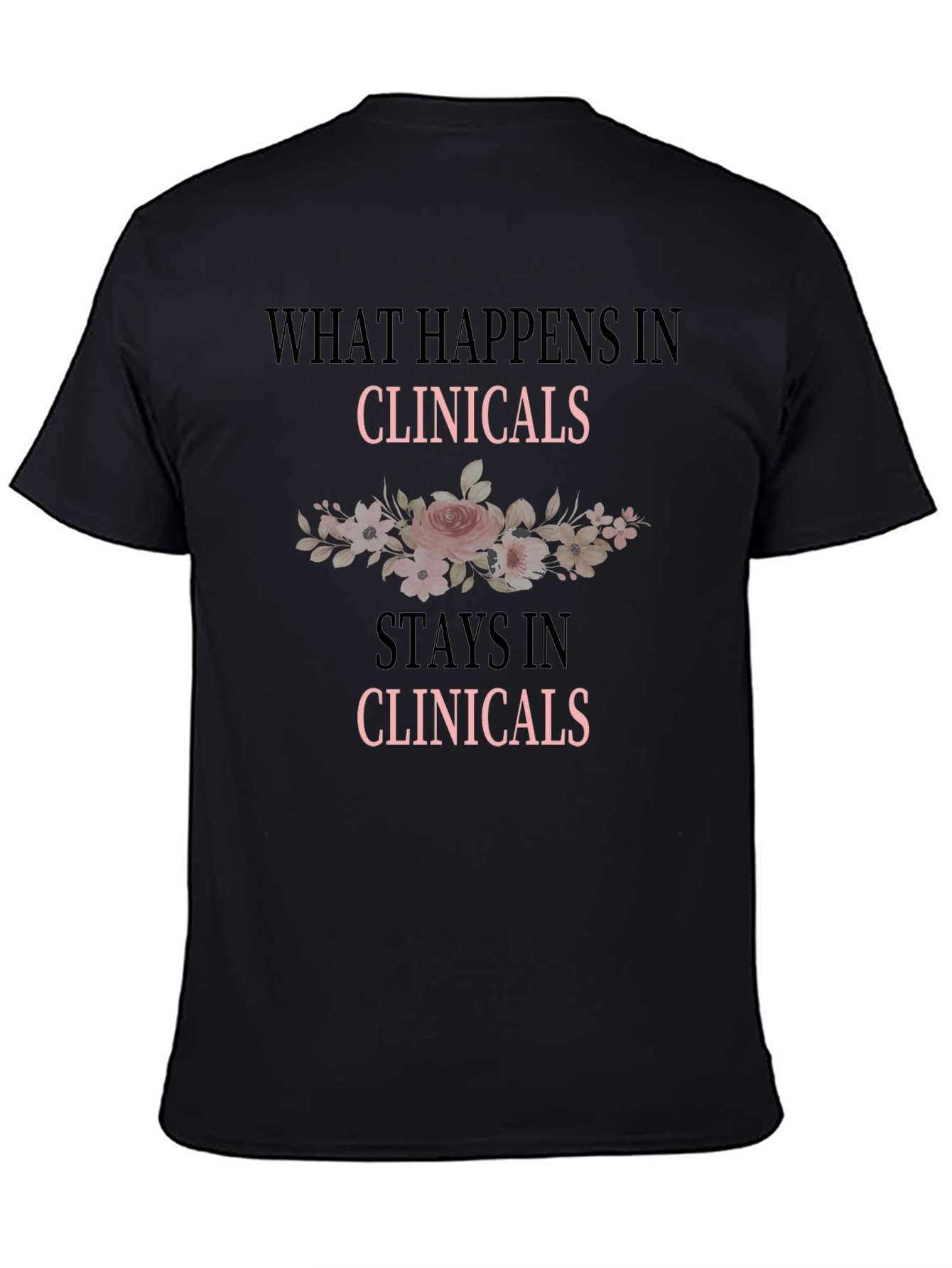 Clinicals Flower Graphic T-Shirt