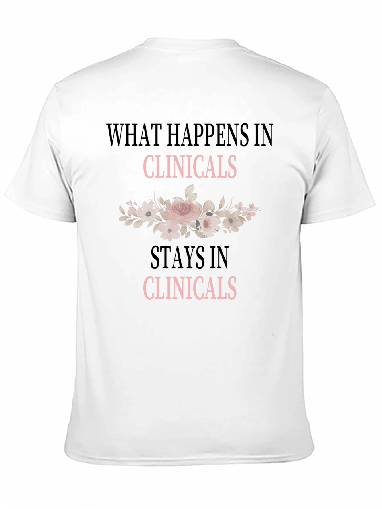 Clinicals Flower Graphic T-Shirt