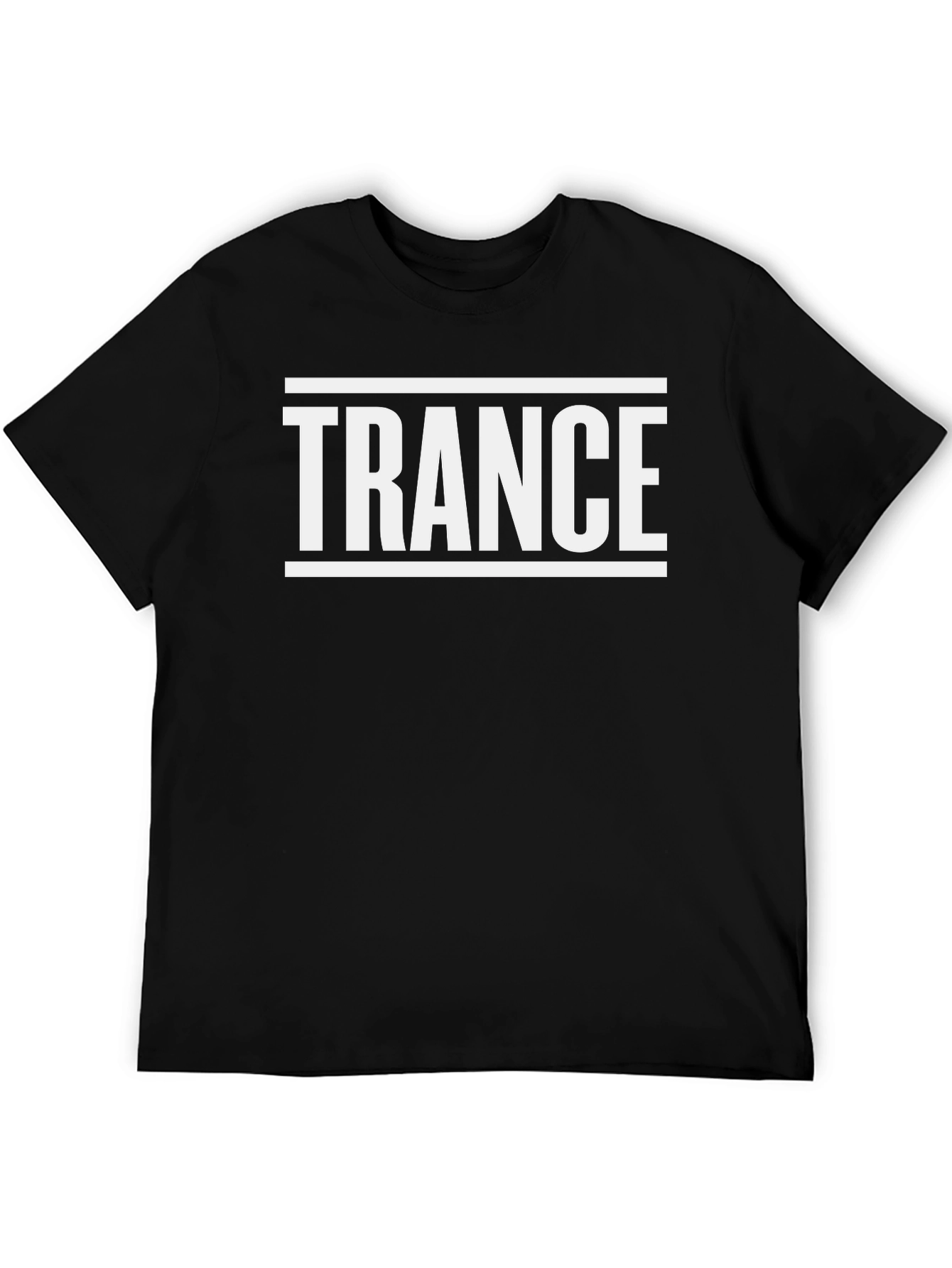 Trance Music Graphic T-Shirt - Black