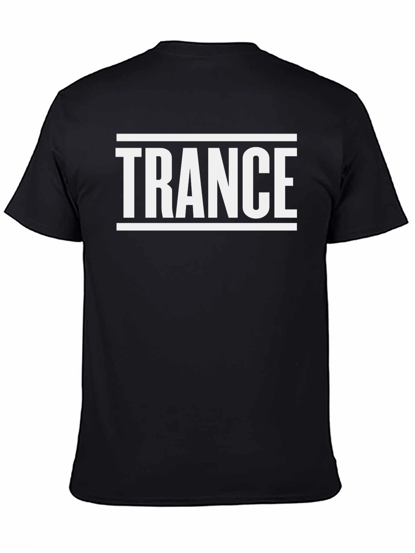 Trance Music Graphic T-Shirt - Black
