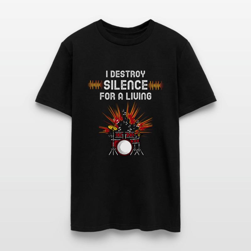 I Destroy Silence for a Living Drummer