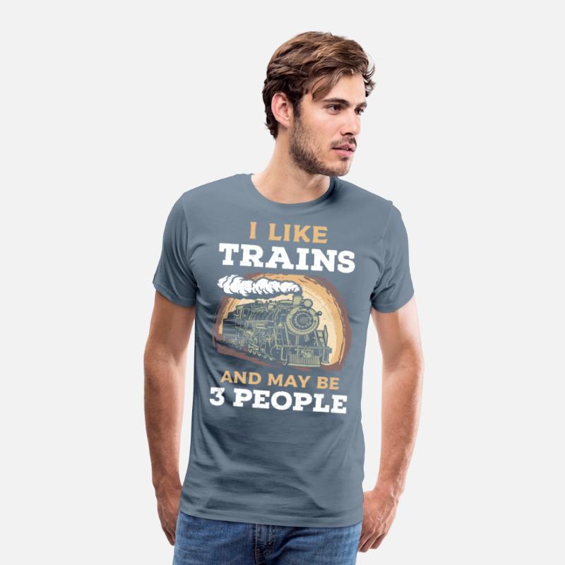 I Like Trains And May Be 3 People Train Steam
