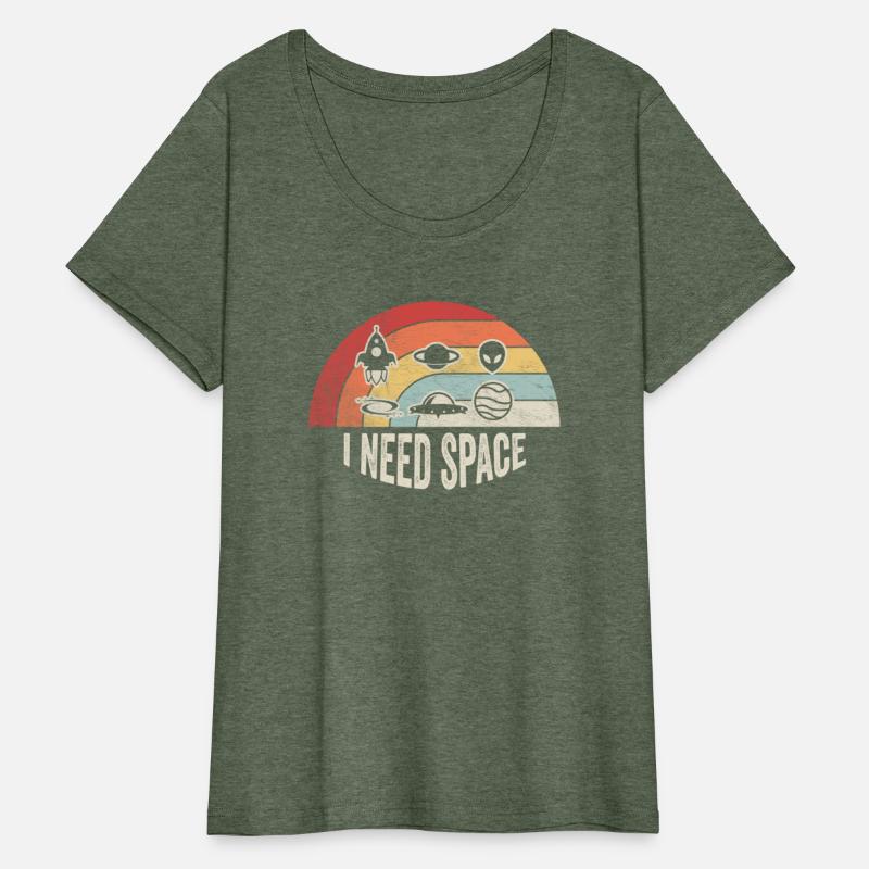 I Need Space UFO Alien Flying Saucer