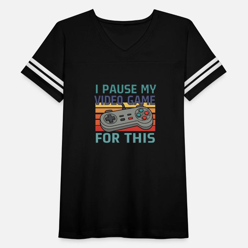 I Paused My Game For This – Funny Gamer Quote