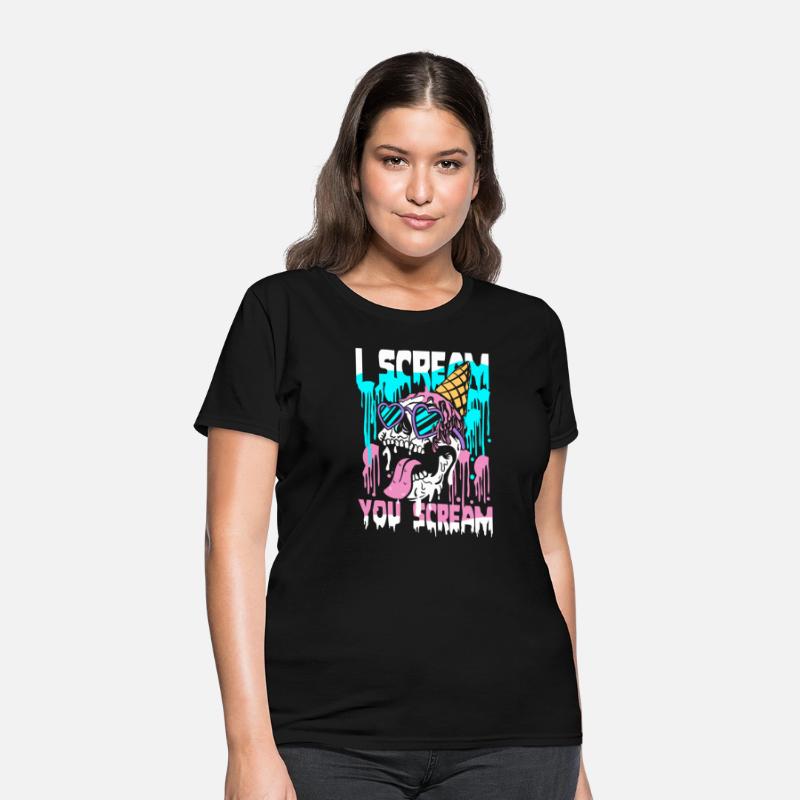 I scream you scream | cool summer skull