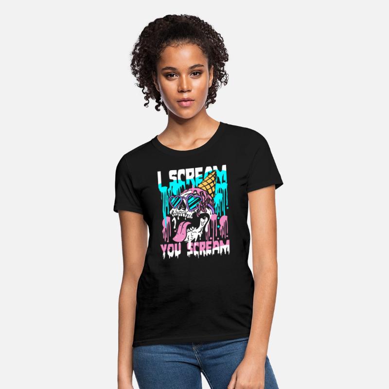 I scream you scream | cool summer skull