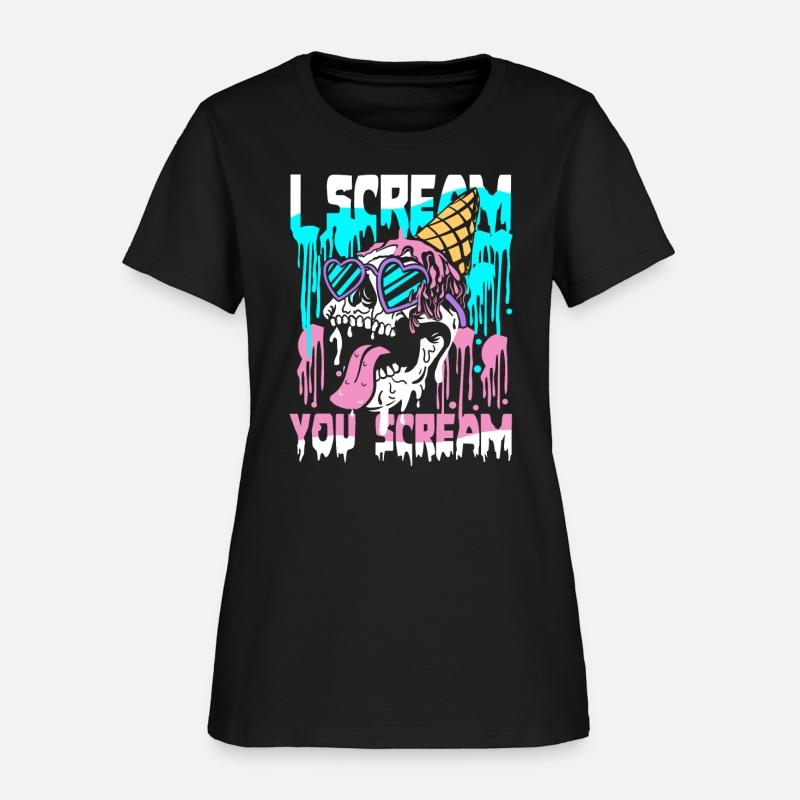 I scream you scream | cool summer skull