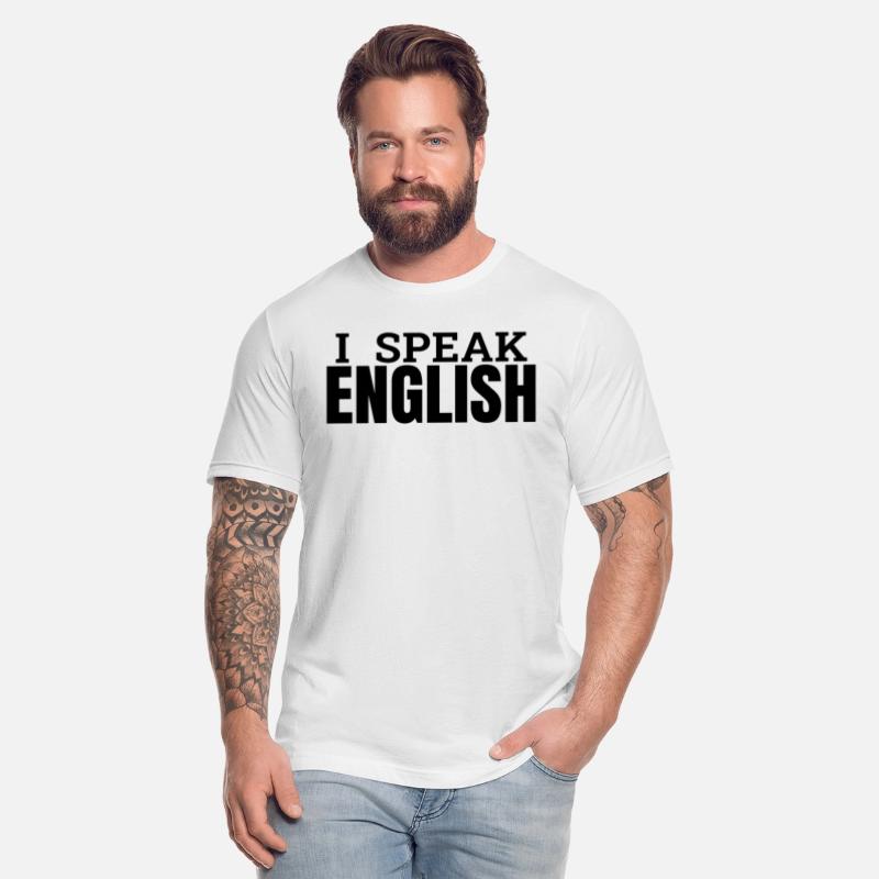 i speak ENGLISH