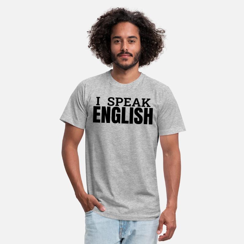 i speak ENGLISH