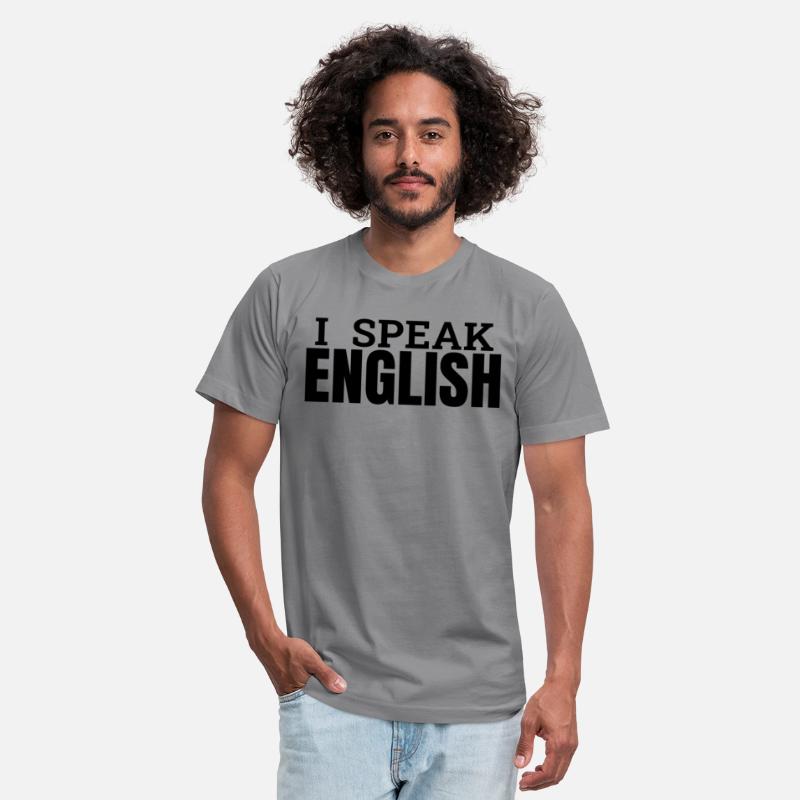 i speak ENGLISH