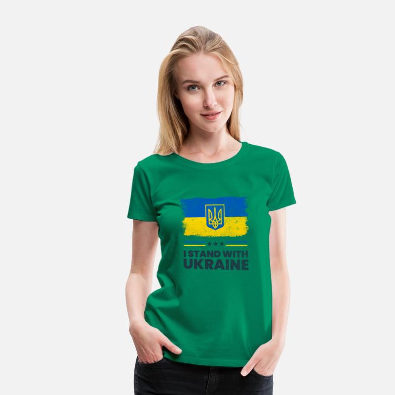 I Stand With Ukraine Flag Ukrainian Flag Ukraine