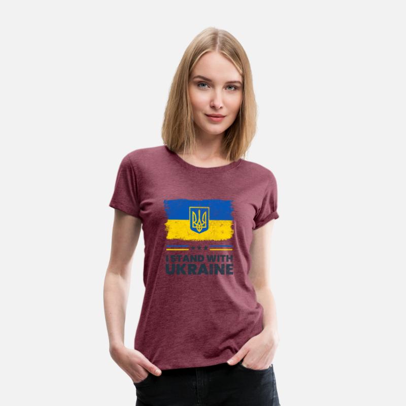 I Stand With Ukraine Flag Ukrainian Flag Ukraine