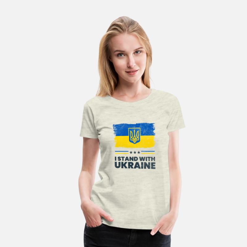 I Stand With Ukraine Flag Ukrainian Flag Ukraine