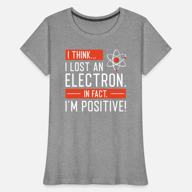 I Think I Lost An Electron In Fact I’m Positive