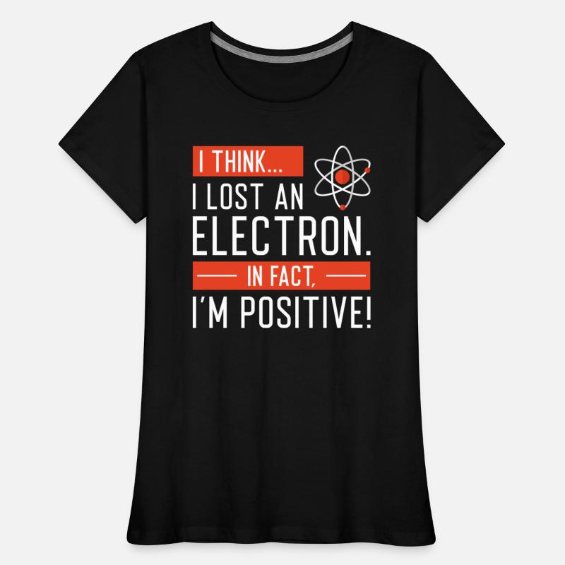 I Think I Lost An Electron In Fact I’m Positive
