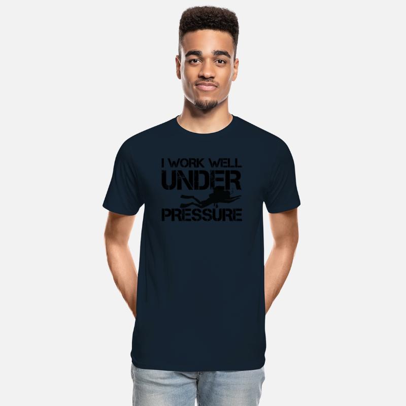 I Work Well Under Pressure- Diving (Black)