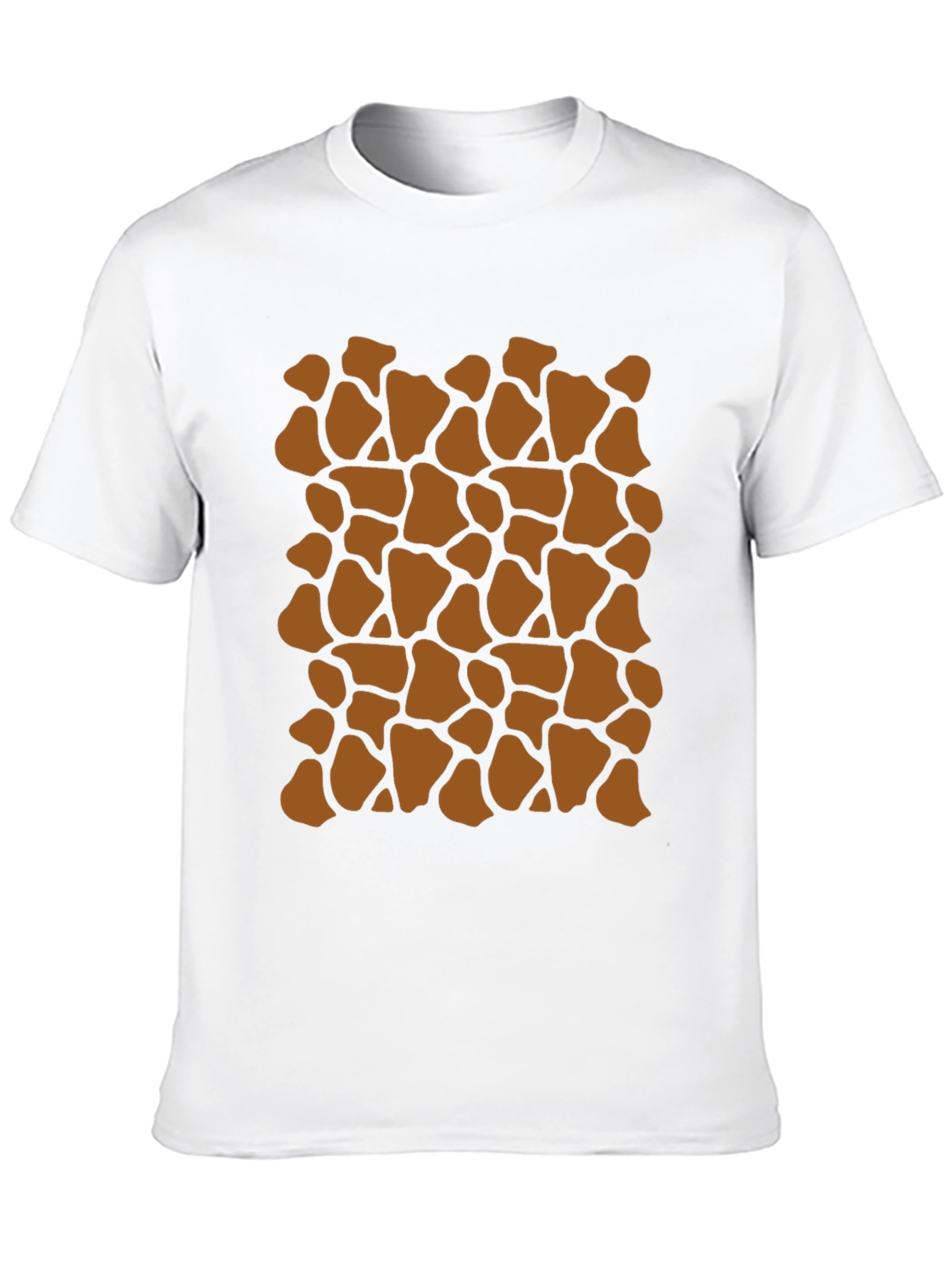Giraffe Print T-Shirt - Unique Animal Pattern Tee