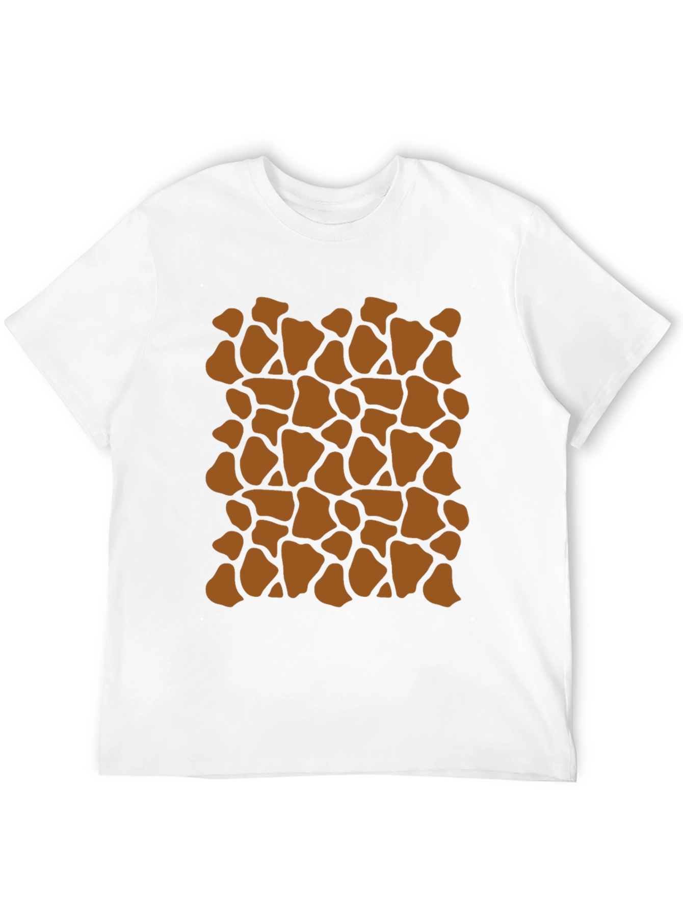 Giraffe Print T-Shirt - Unique Animal Pattern Tee