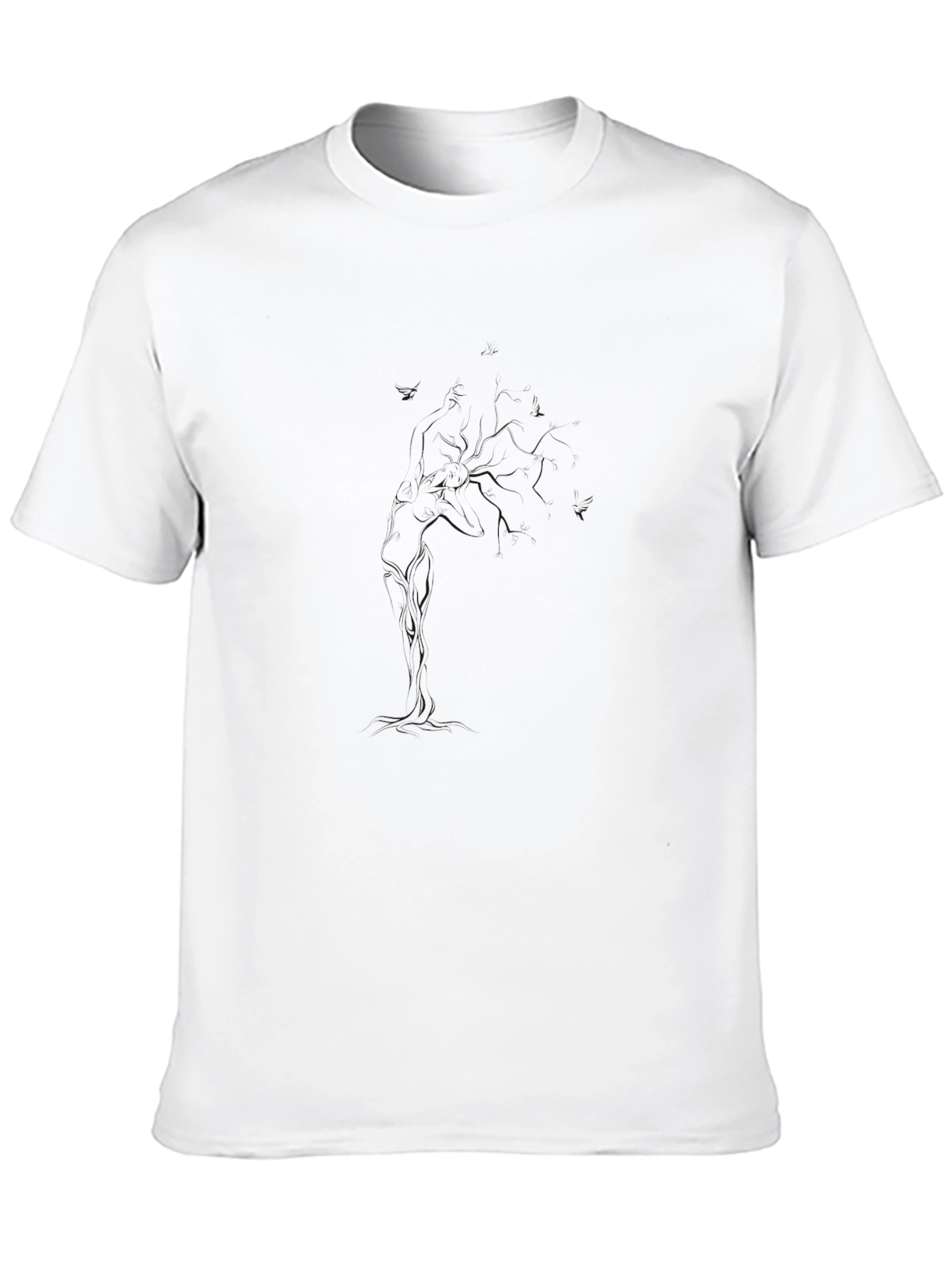 Classic Black Crew Neck T-Shirt