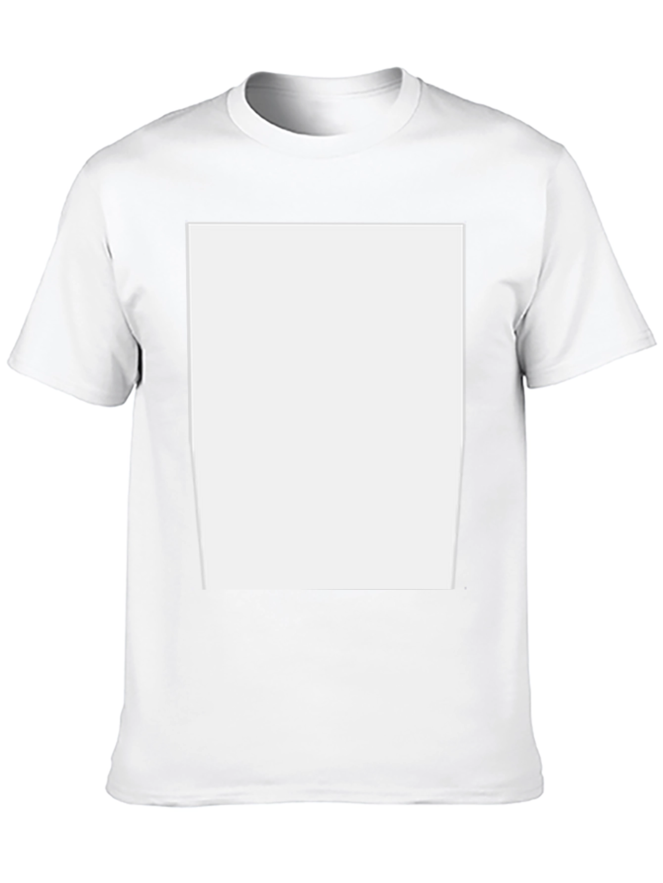 Blank Black T-Shirt - Customizable Design