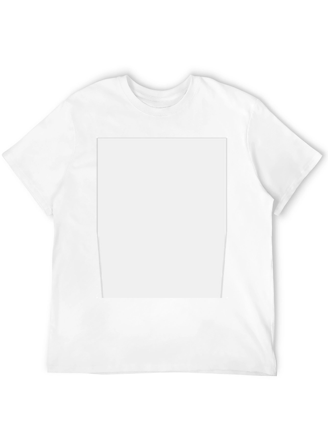 Blank Black T-Shirt - Customizable Design