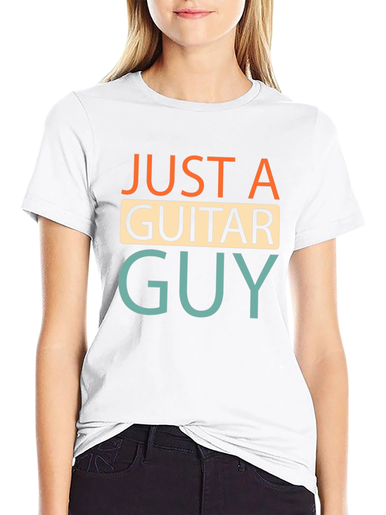 Just A Guitar Guy T-Shirt | Music Lover Tee