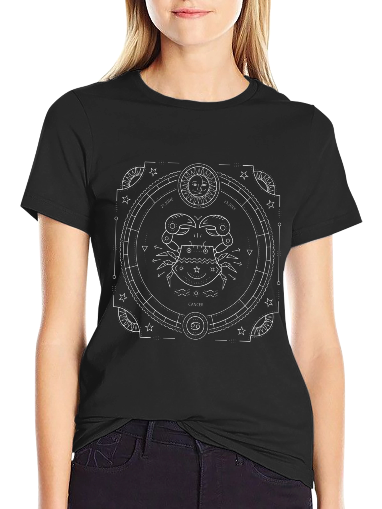 Cancer Zodiac T-Shirt - June 21 to July 23