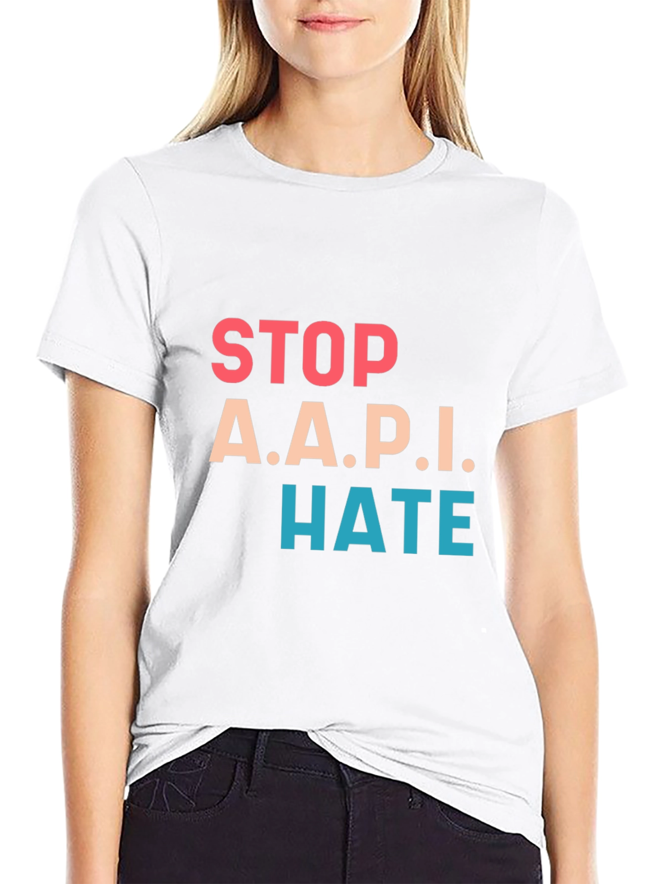 Stop AAPI Hate T-Shirt - Support & Solidarity