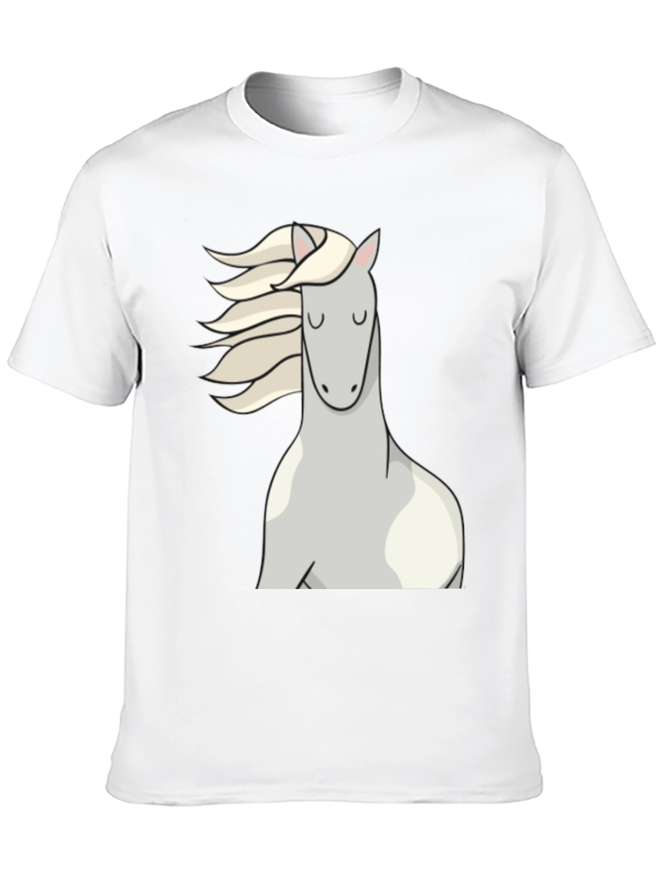 Horse Graphic Black T-Shirt