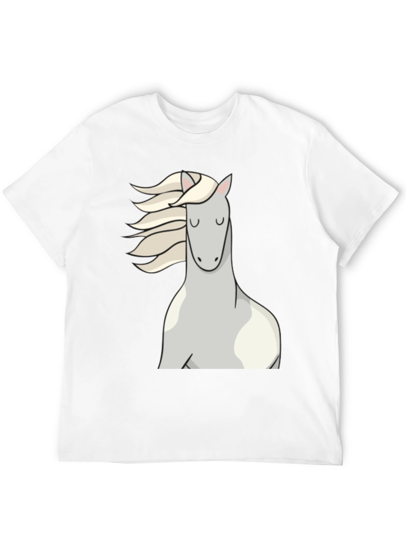 Horse Graphic Black T-Shirt