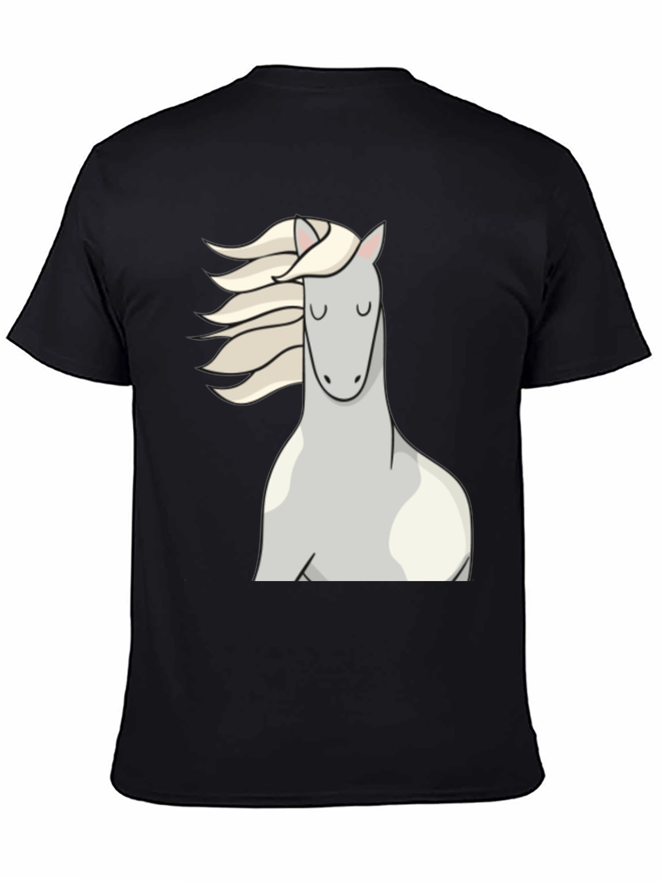 Horse Graphic Black T-Shirt
