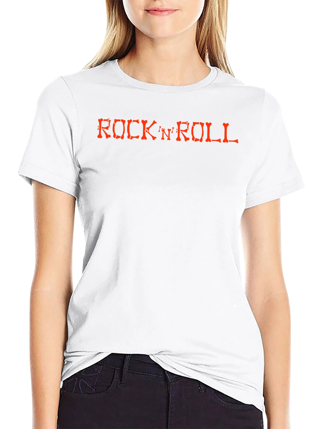 Rock N Roll Graphic Tee - Classic Band Style